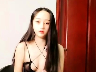 Nice Asian inside Sexy Lingerie Masturbating