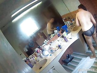 Another bathroom cam of my sister